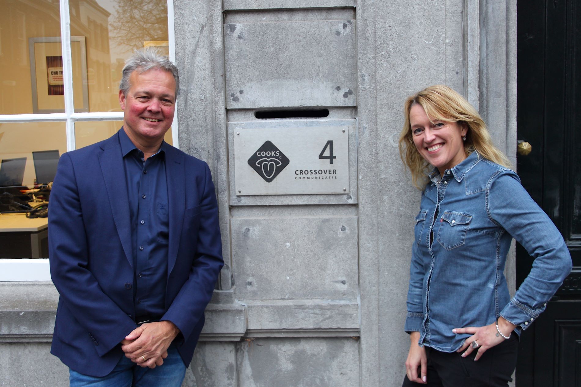 Martin Kok en Anita Verdonk van Cooks CrossOver Communicatie: ‘Wij bieden een bijzondere mix van strategie en creativiteit.’