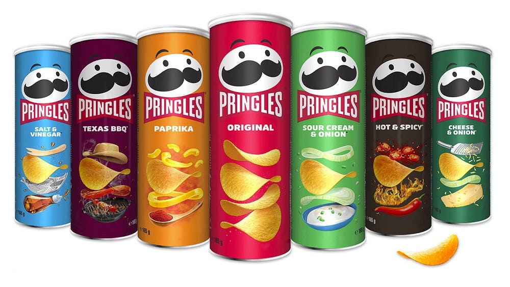 Pringles heeft een nieuwe look!