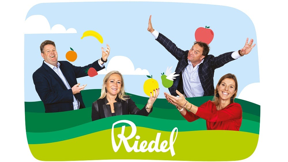 Riedel wil het leukste en meest ondernemende bedrijf in Nederland zijn.