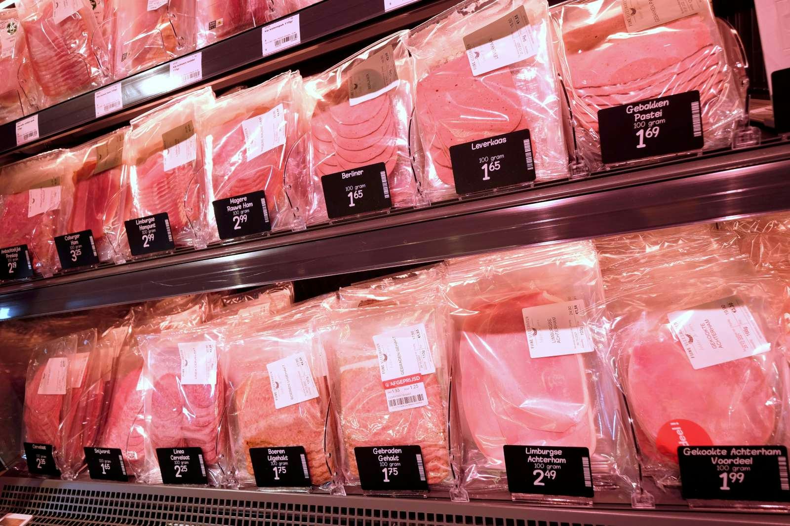 De vleeswaren worden niet meer zelf gesneden, maar komen deels wel van Van Poortvliet, een regionale leverancier. Foto: Distrifood