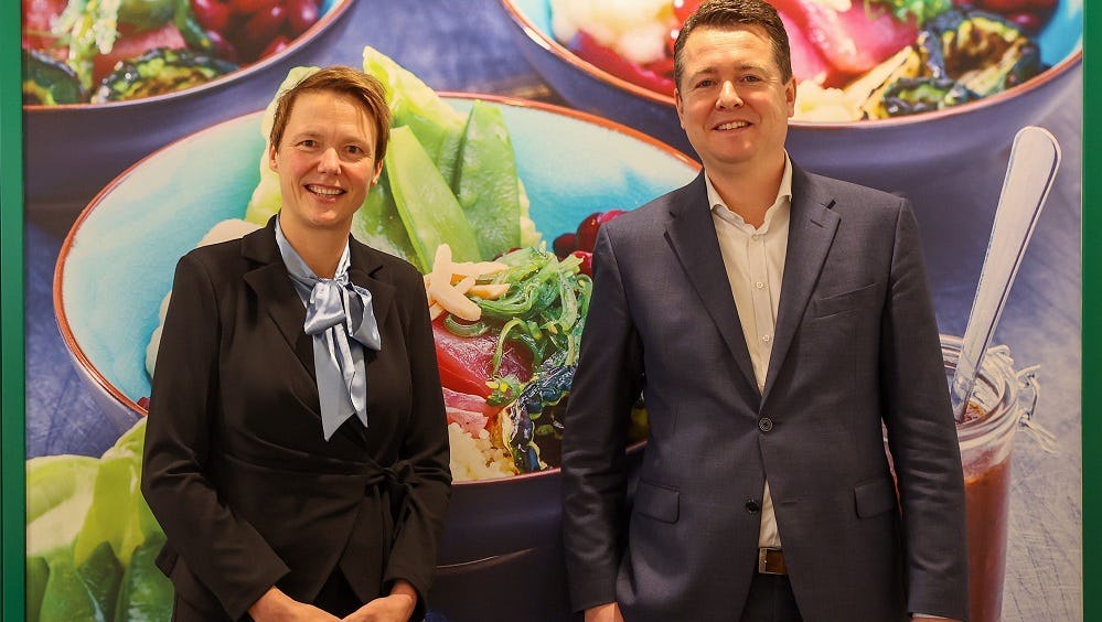 Ilonka Audenaerde, General Manager Northern Europe en Ilja Konneman, Salesdirector Retail Benelux.