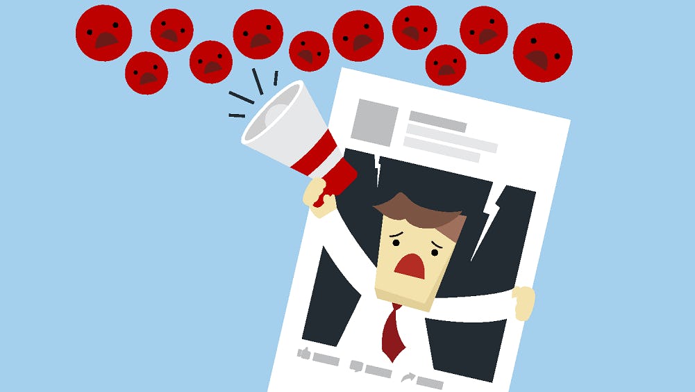 Zijn berichten op social media een reden voor ontslag?