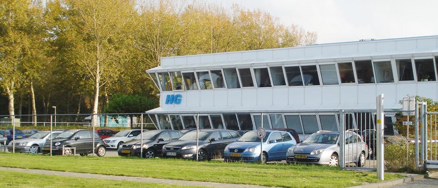 Het hoofdkantoor van HG in Almere. Foto HG
