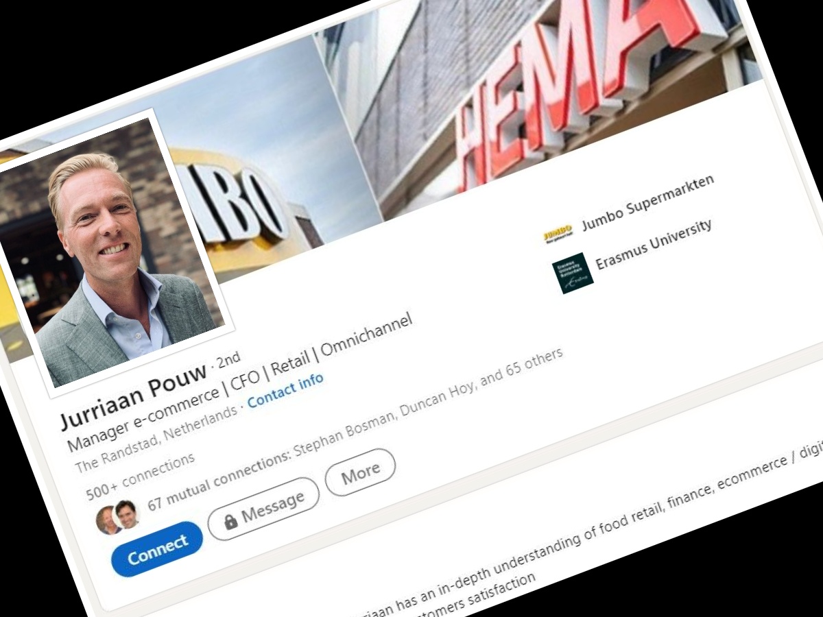 Foto collage Hema/Linkedin