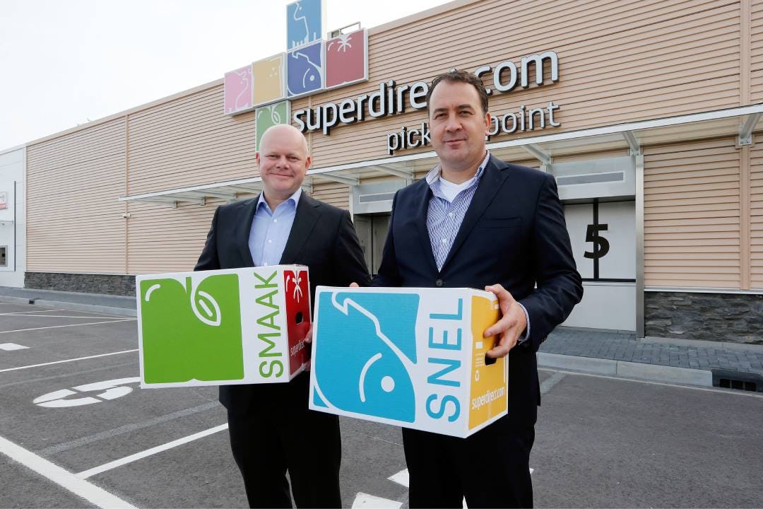 De oprichters van Superdirect in 2015. Archieffoto: Bert Jansen