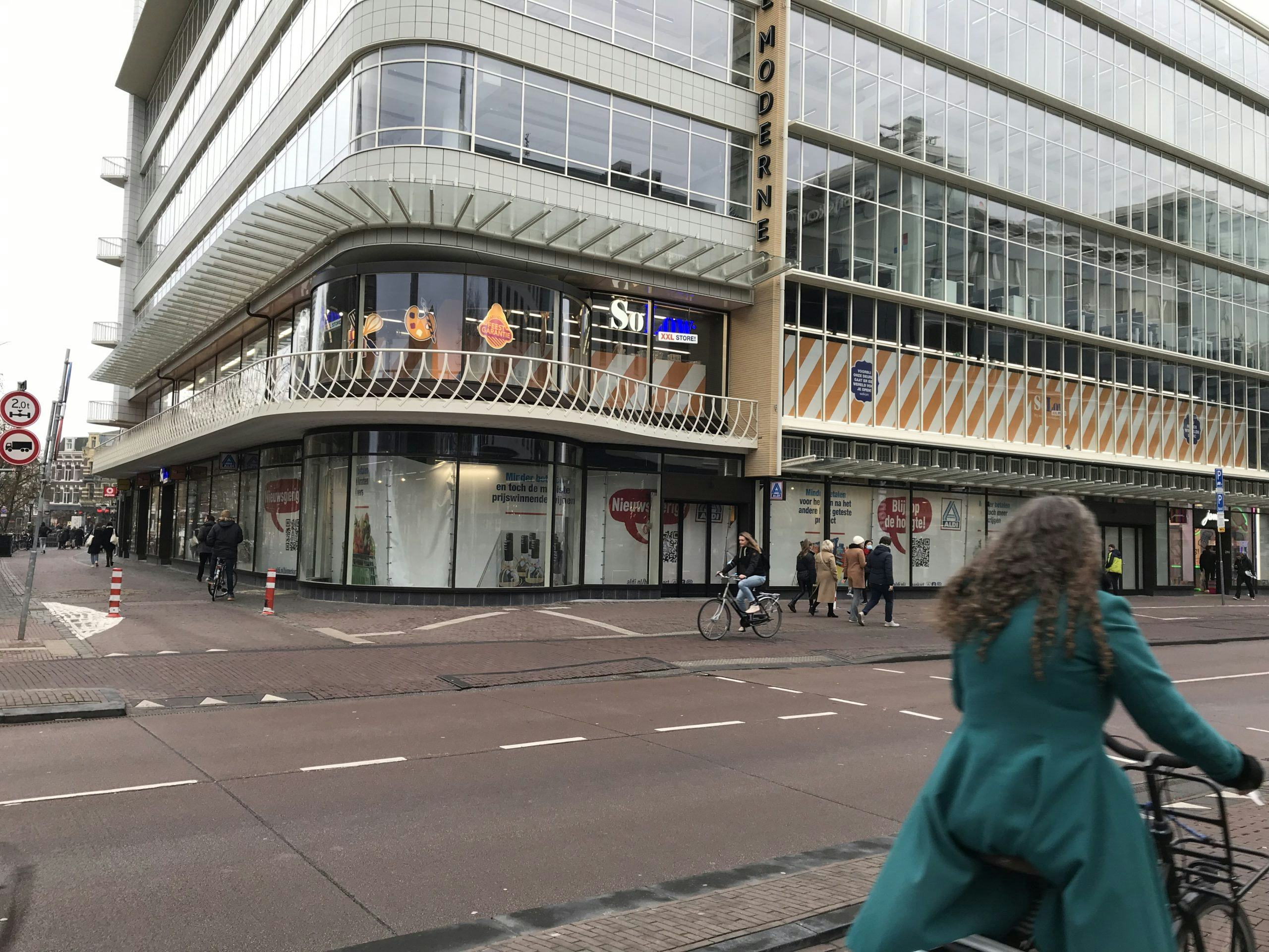 De kassaloze winkel van Aldi in hartje Utrecht. Foto: Distrifood