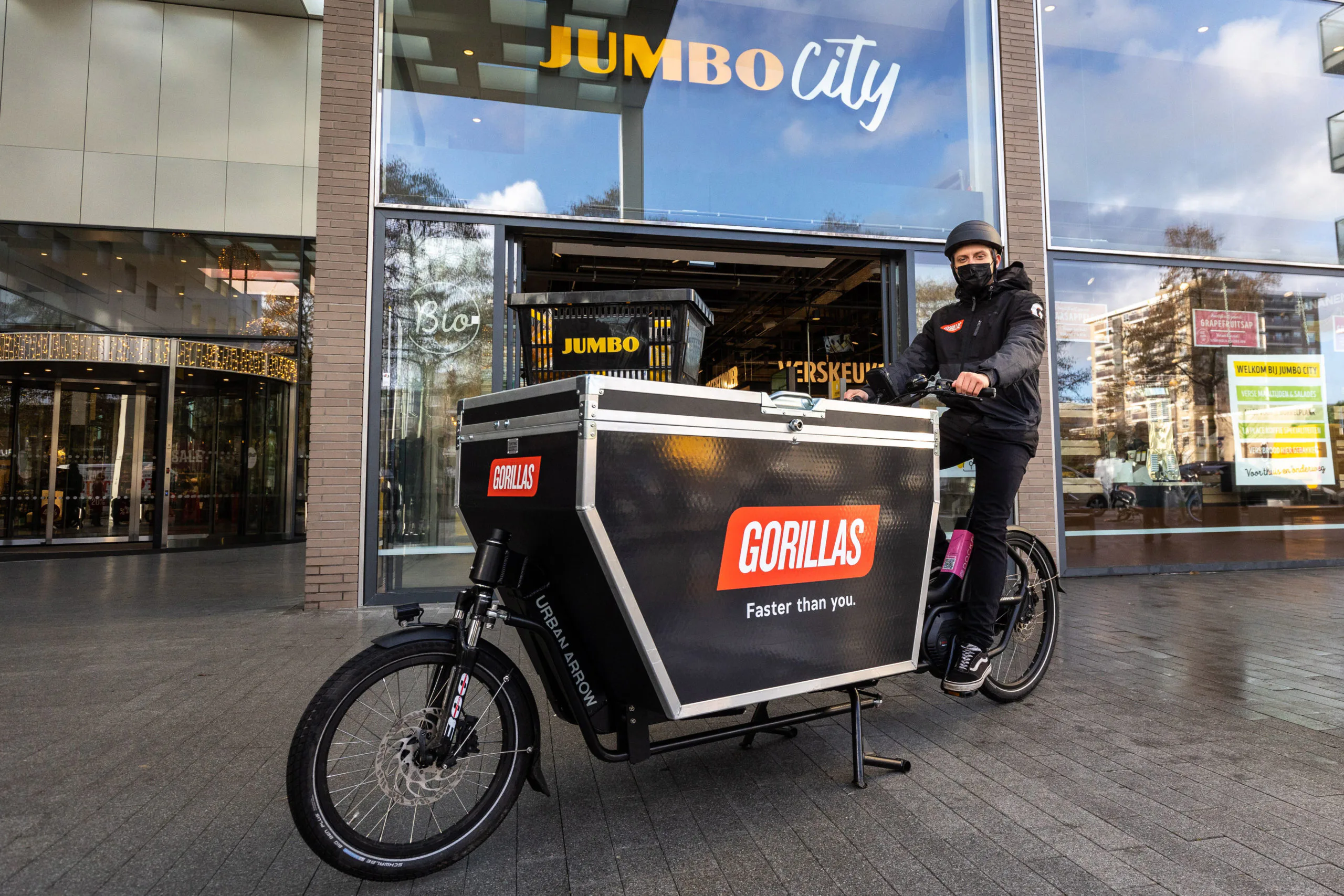 Jumbo-partner Gorillas trekt zich terug uit zes steden