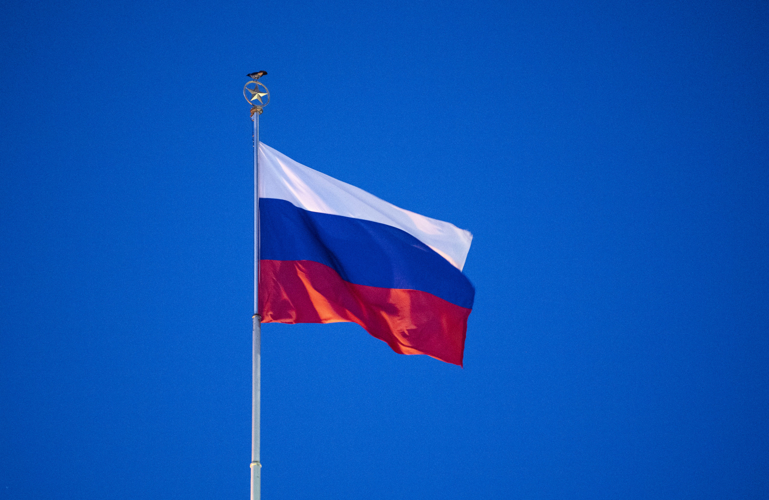 De Russische vlag. Foto: ANP