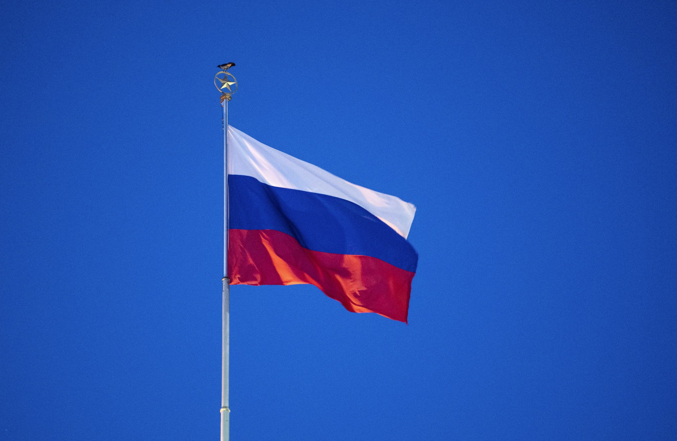 De Russische vlag. Foto: ANP