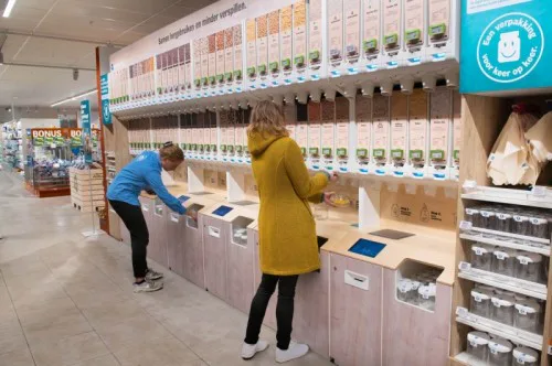Albert Heijn rolt AH Verpakkingvrij snel uit naar 50 winkels