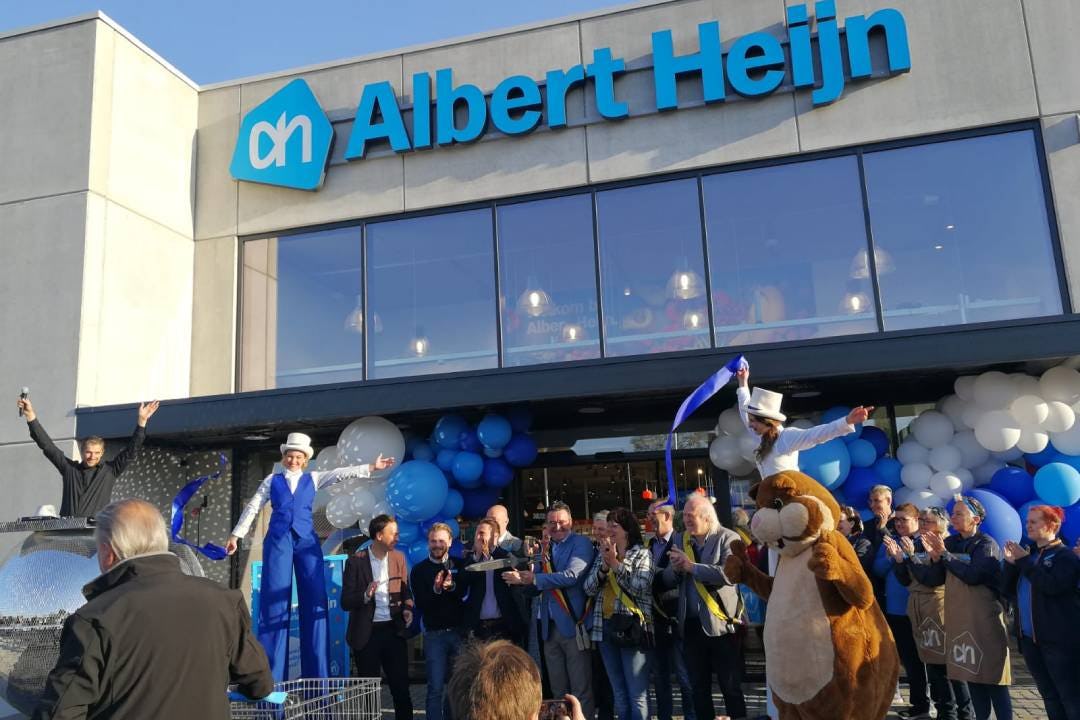 Opening Albert Heijn-vestiging in België. Foto: Distrifood