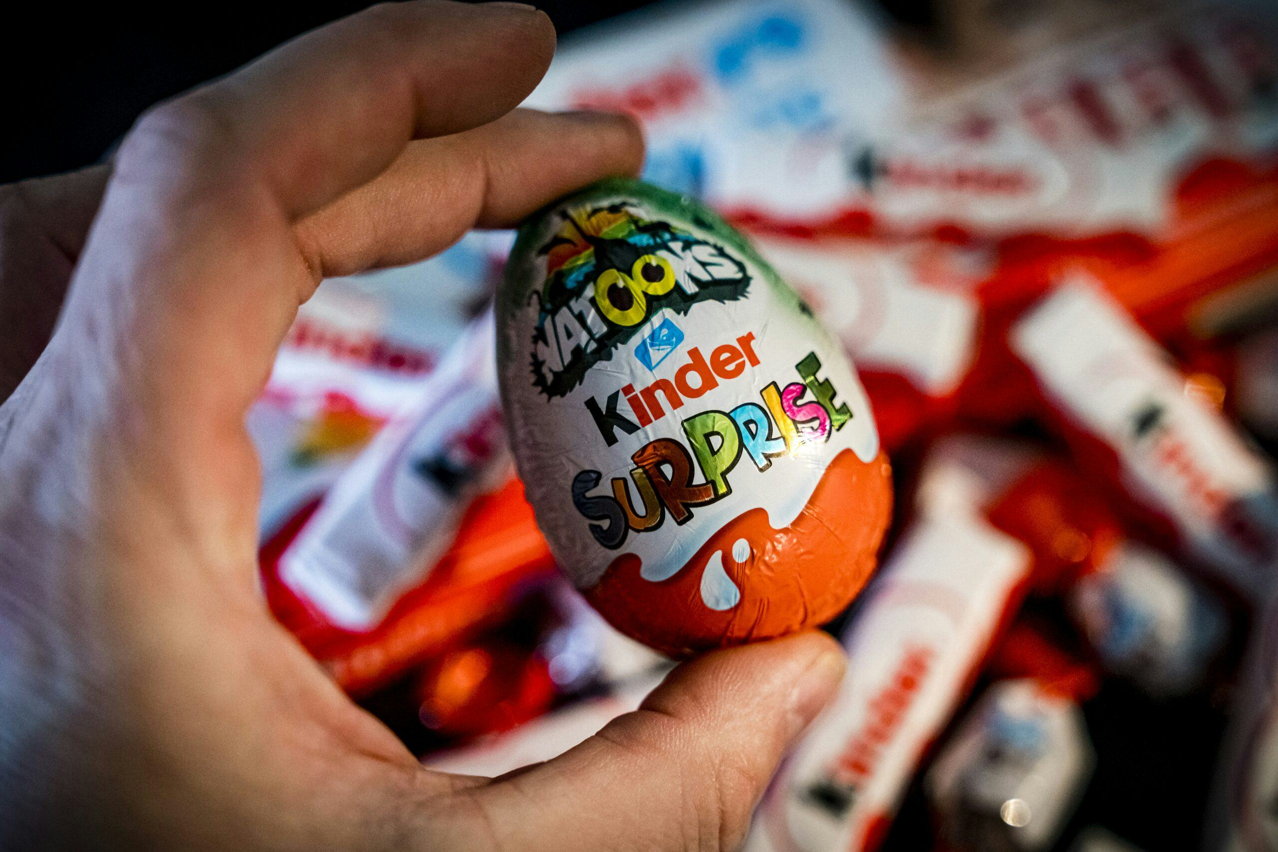 Een surprise-ei van Kinder. Foto: ANP