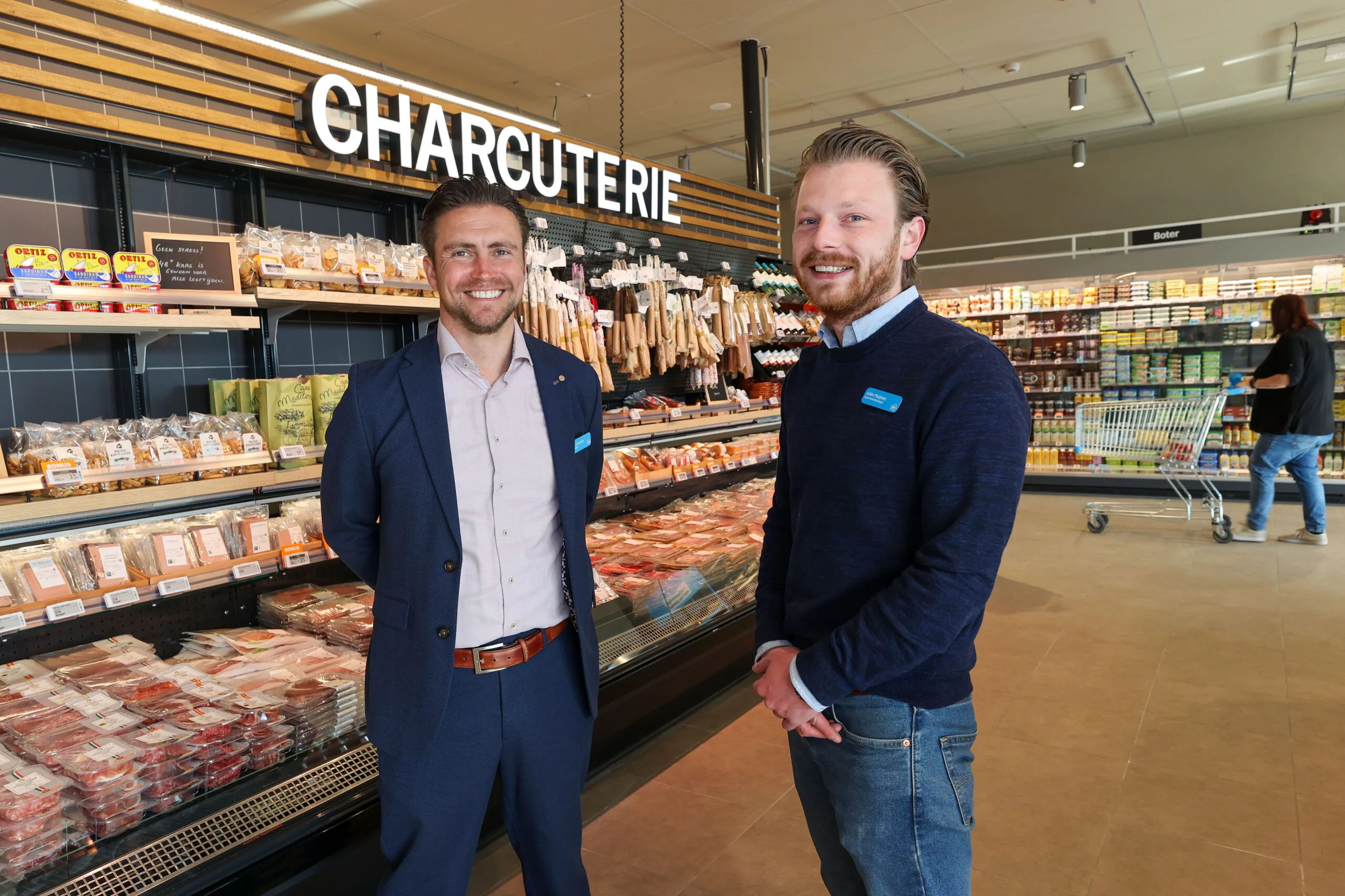 Fotorepo: De eerste NL-ondernemer met een Belgische Albert Heijn