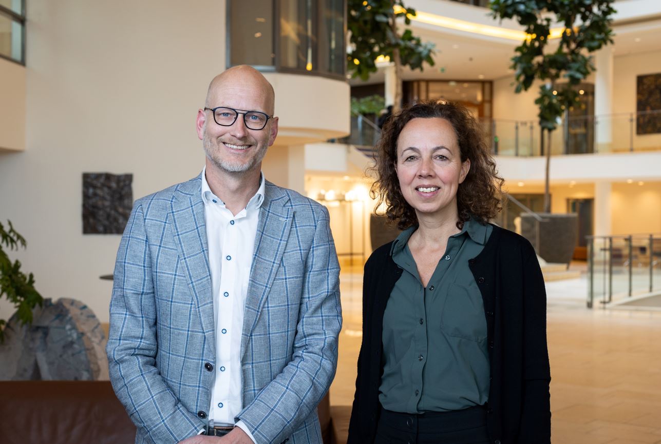 Jerwin Tholen en Brigitte Campfens. Foto's: Diederik van der Laan