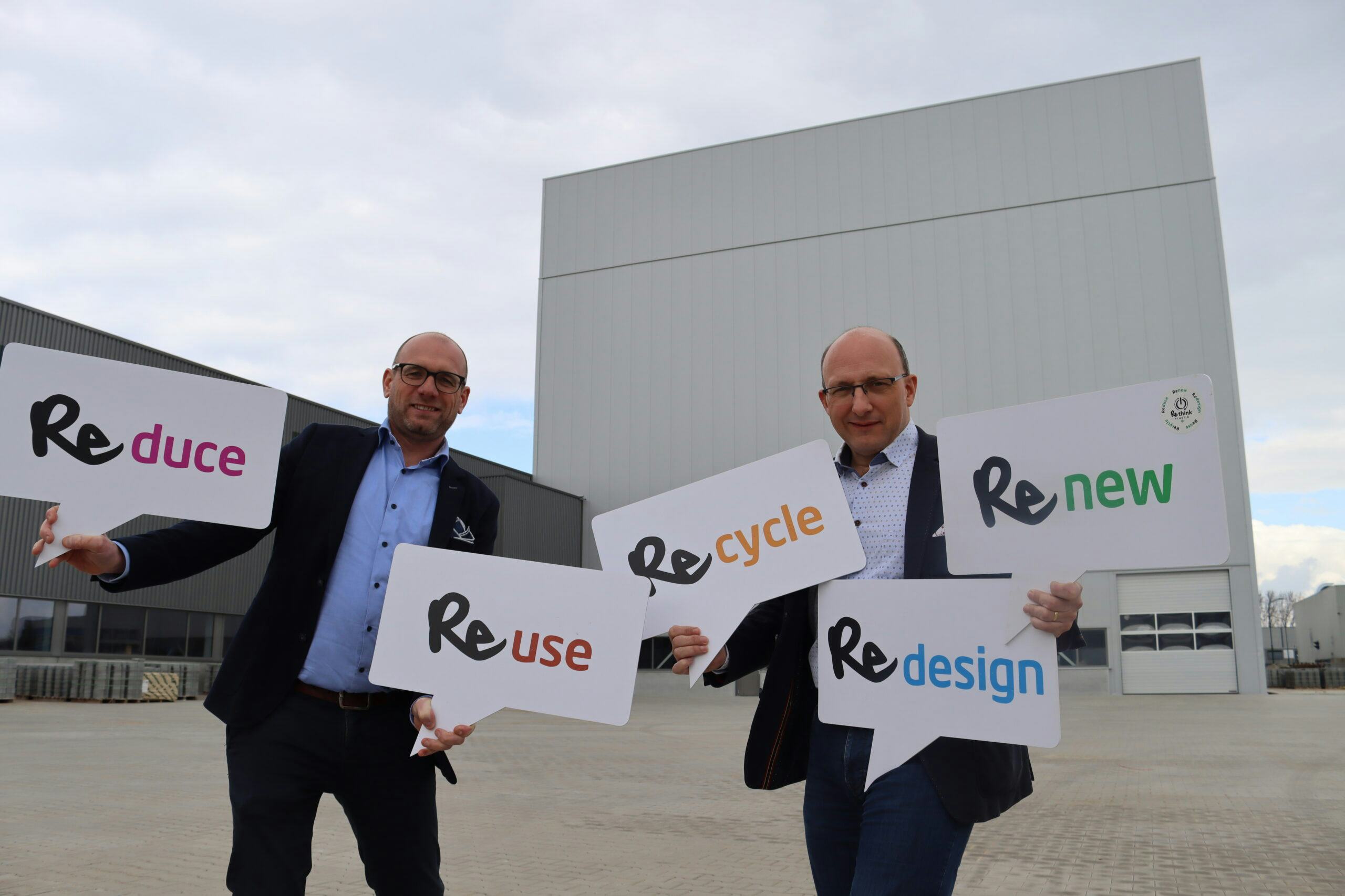 Sales Director Merijn Bos (links) en Sustainability Director Rob Verhagen.