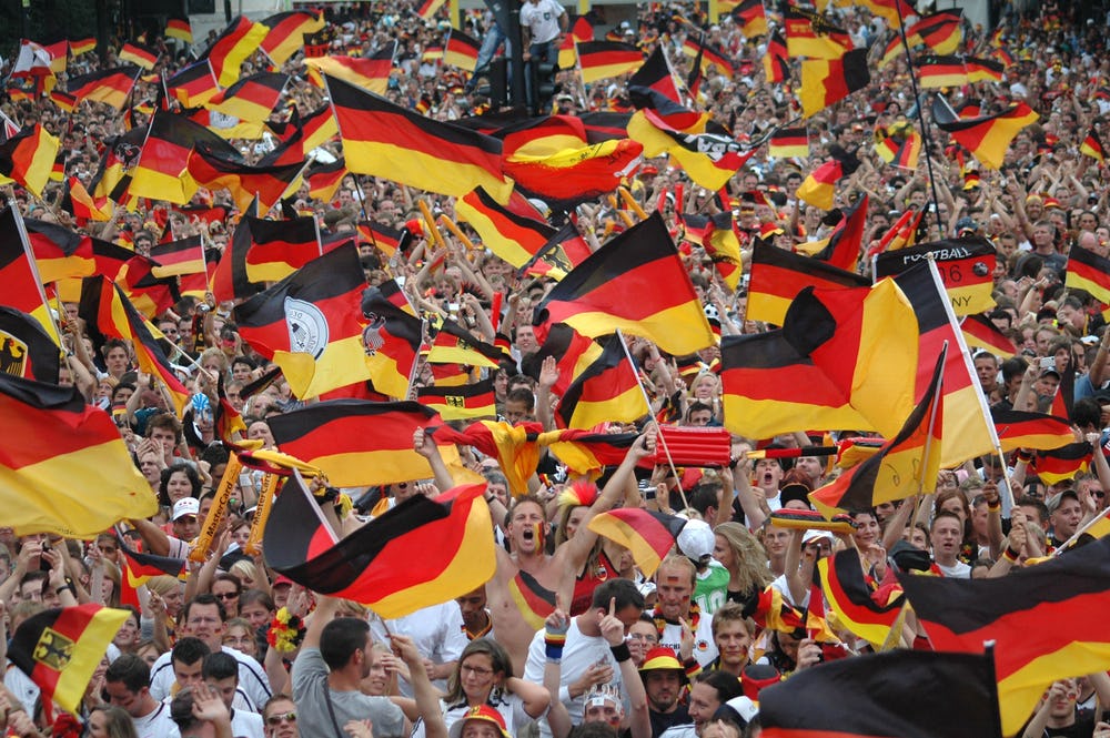 Duitsland loopt warm voor het WK, maar niet voor WK-acties. Foto: Shutterstock