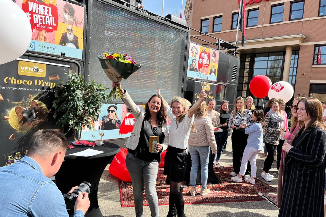 Wheel Dag 1: Venco Choco D'rop haalt prijs binnen in suikerwerk