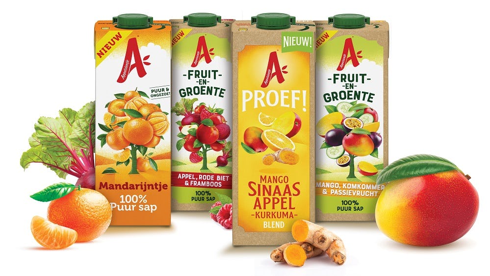 Met de nieuwe Fruit&Groente lijn wil Appelsientje groente toegankelijker maken voor de consument.