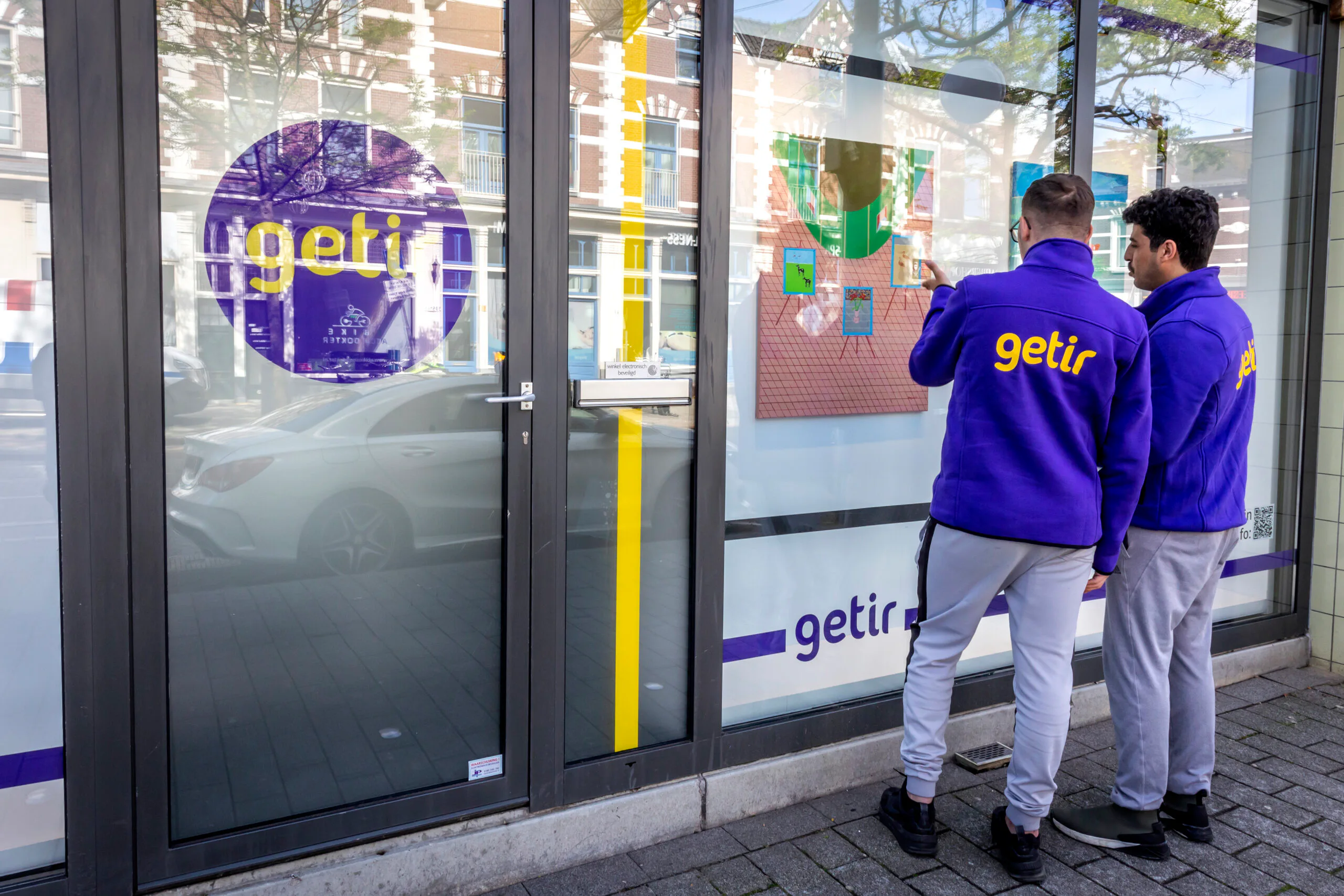 Een vestiging van Getir in Rotterdam. Foto: Roel Dijkstra
