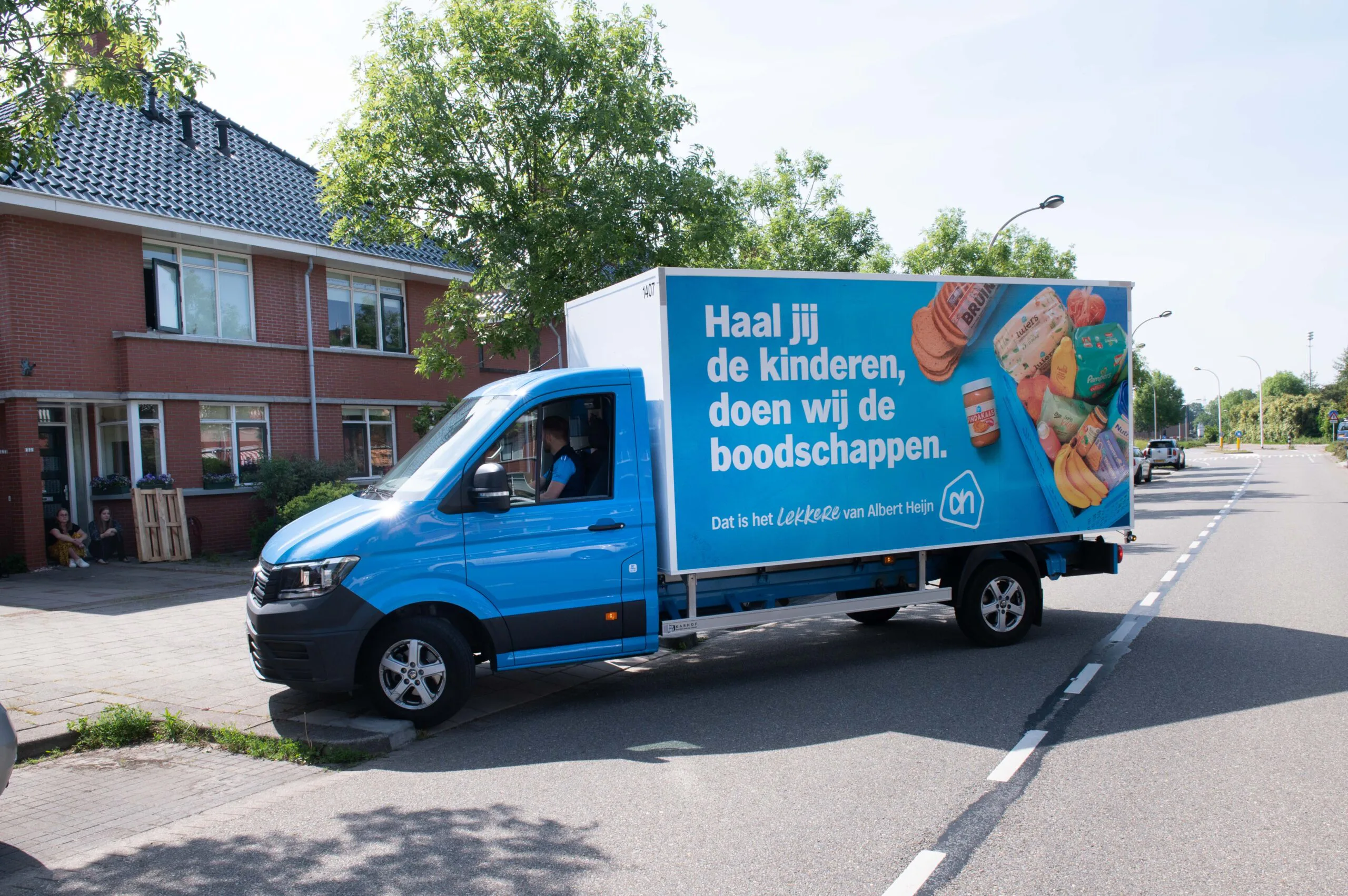 Albert Heijn legde terecht in de hitte de bezorgingen even stil