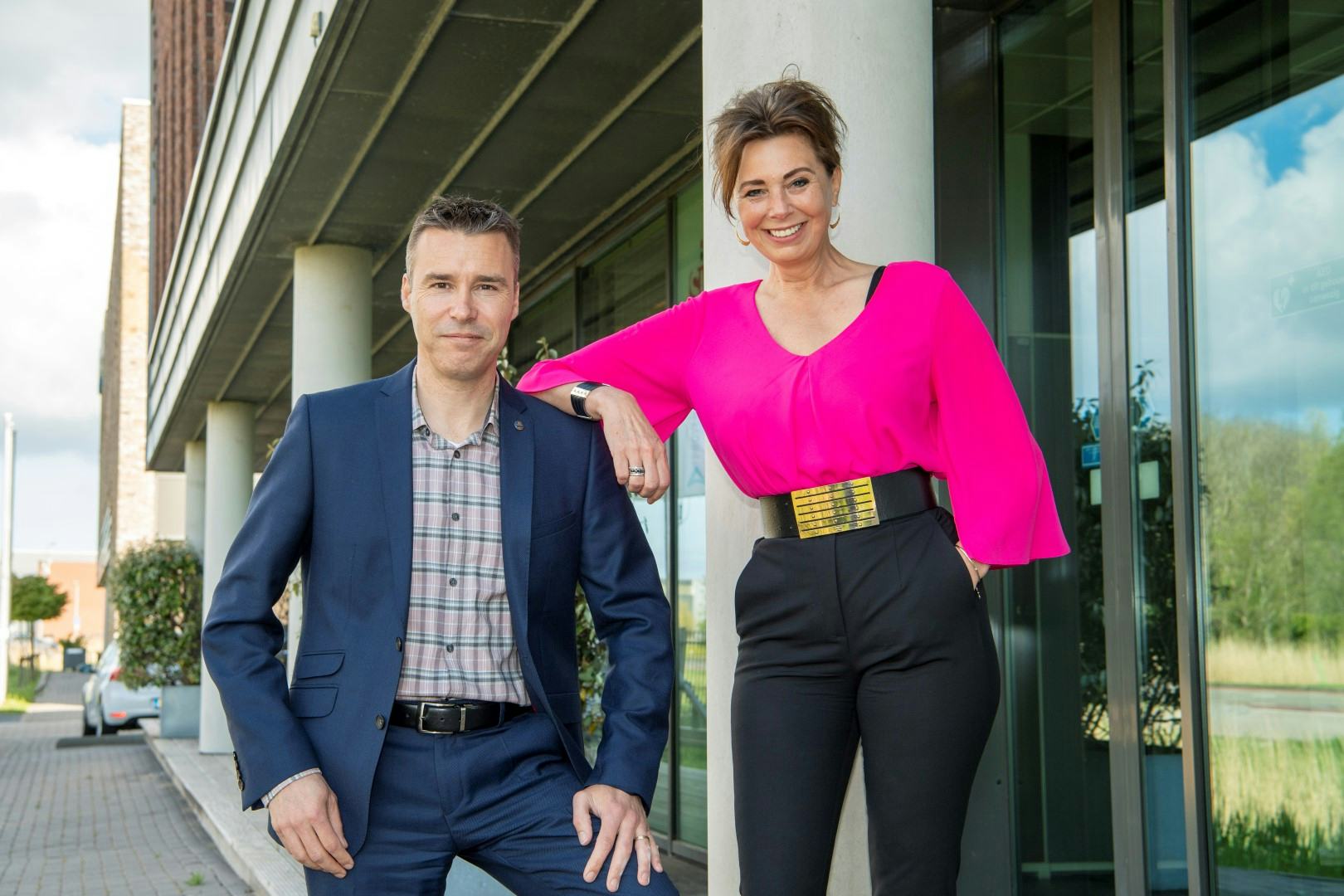 Marjan de Bock-Smit en Johan Hulleman Foto: Cor Salverius