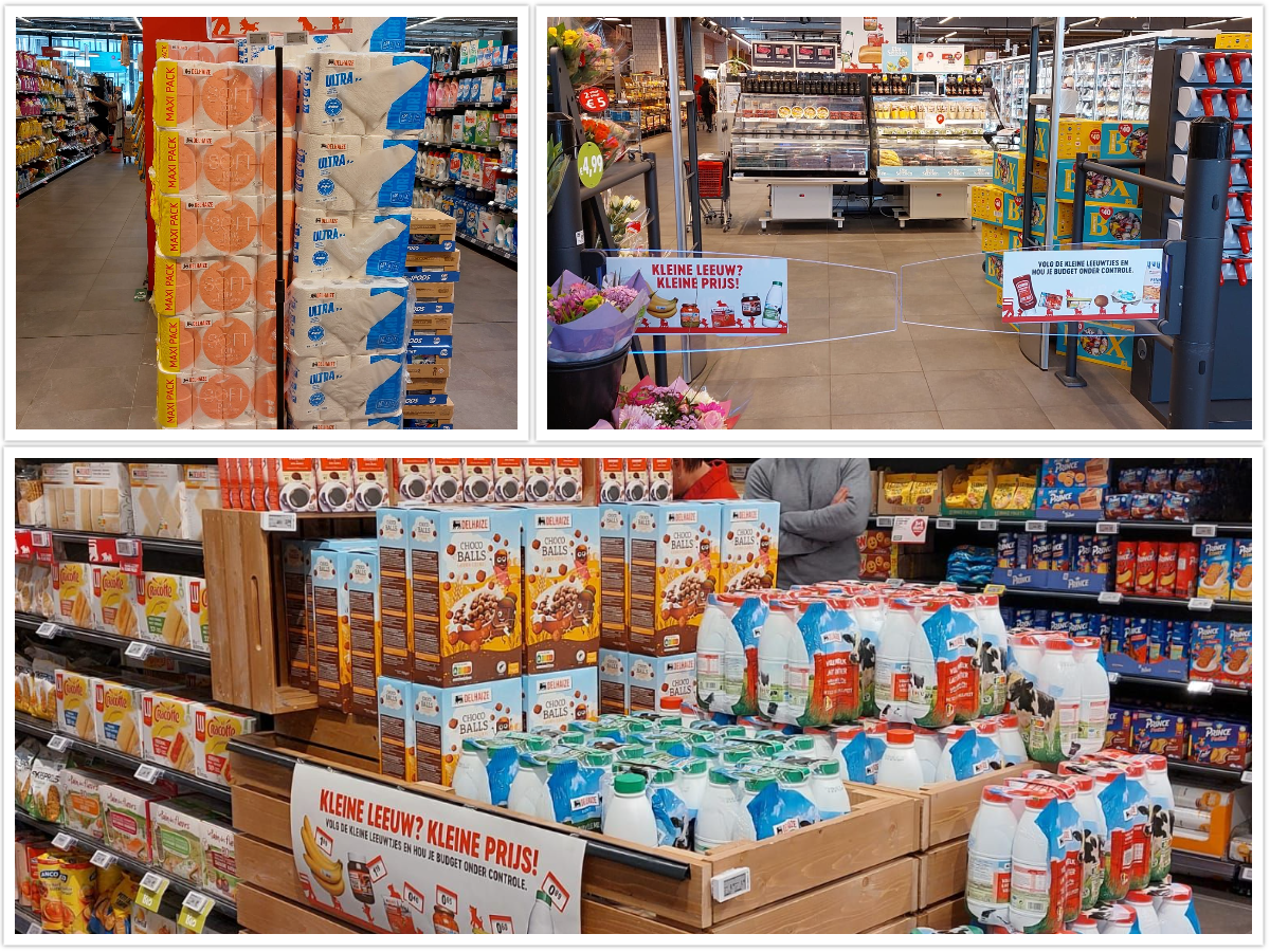 Vastlaag bij Delhaize Foto: Delhaize