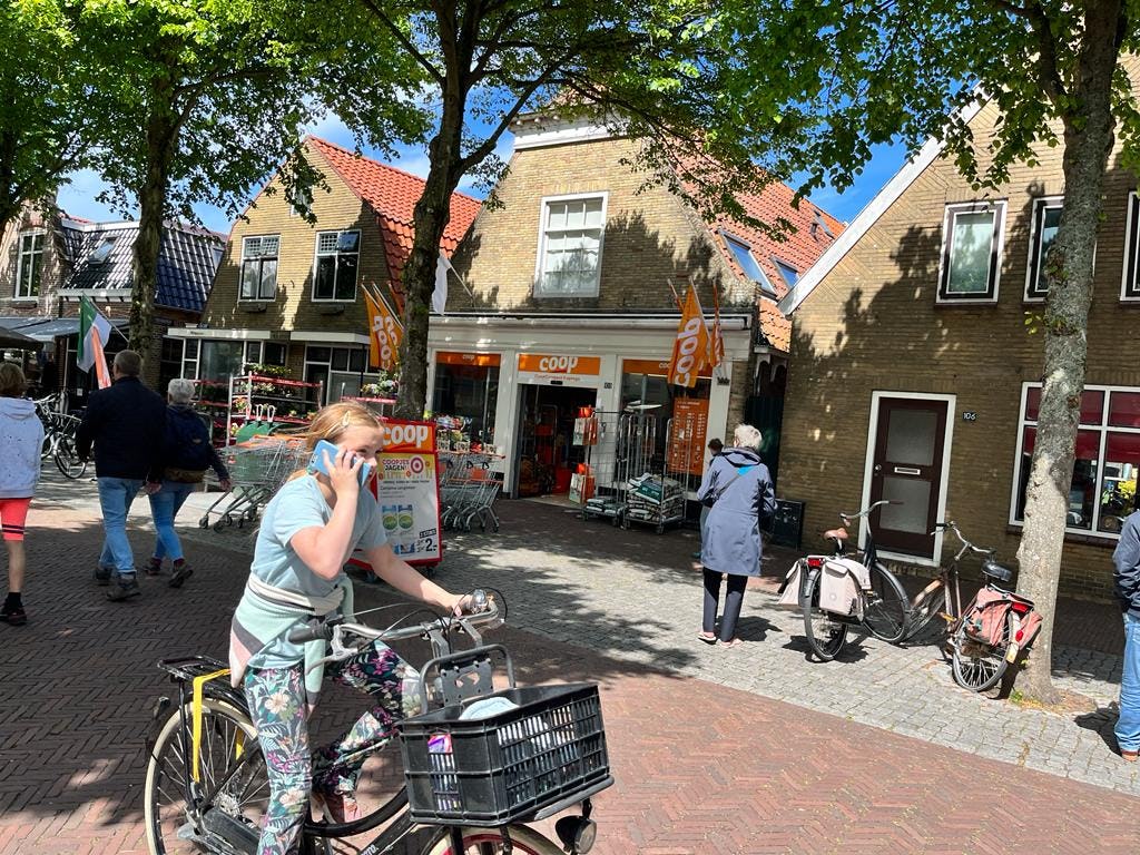 De toenmalige Coop in Oost-Vlieland. Foto: Distrifood