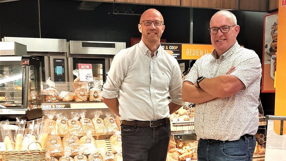 Peter Oskam (links) en Gerard Versluis.
