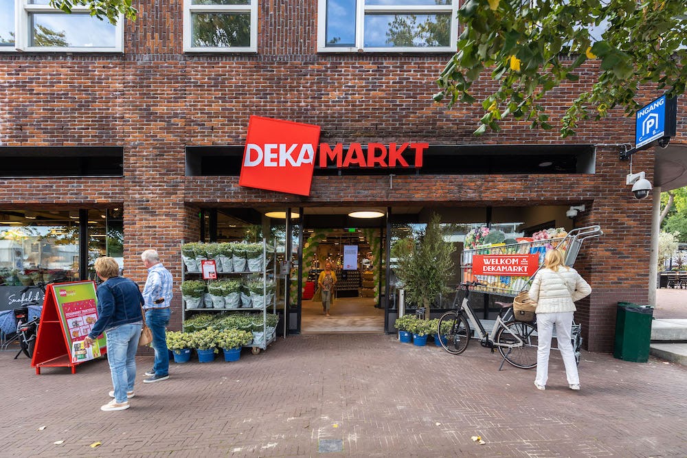 Dekamarkt in Bergen. Foto: Sebastiaan Rozendaal