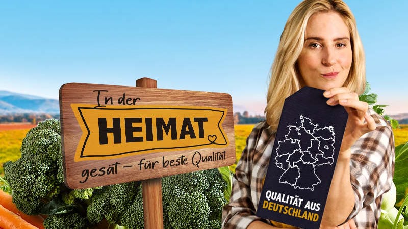 Netto lanceert met Heimat een huismerk groente en fruit dat uit de regio komt. Foto: Netto