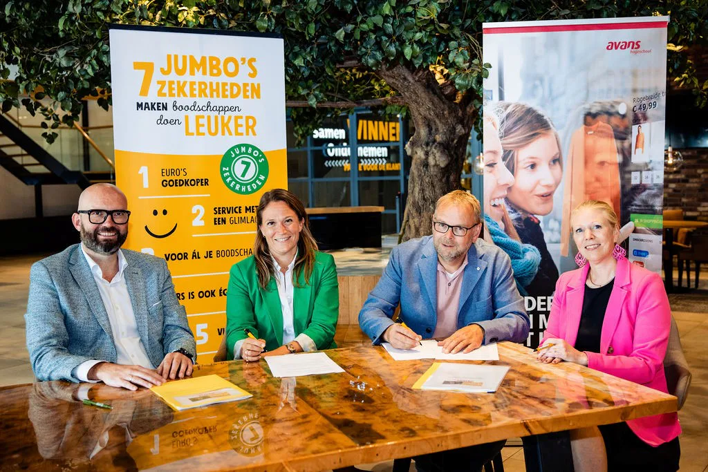Jumbo verlengt samenwerking Avans Hogeschool