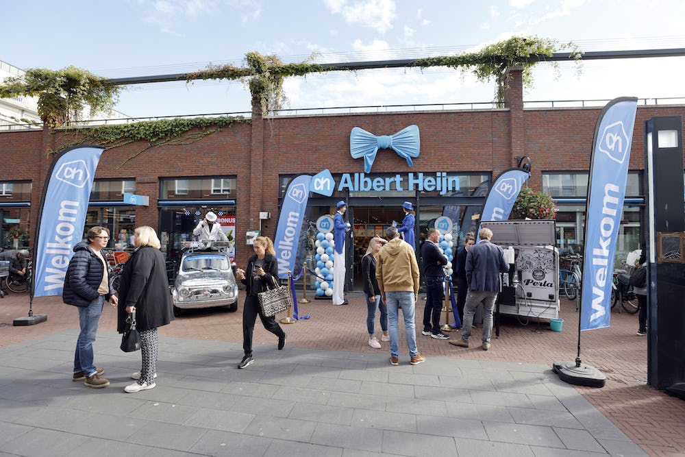 De Albert Heijn in Pijnacker van buiten. Foto: Roel Dijkstra