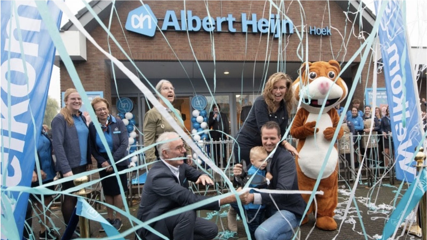 De opening van de Albert Heijn in 2022. Foto: Albert Heijn