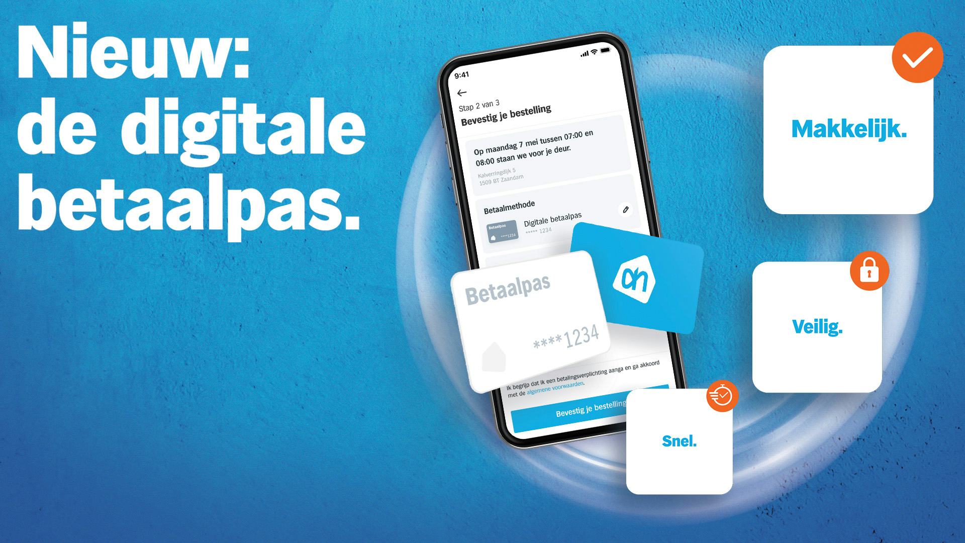 Albert Heijn introduceert digitale betaalpas