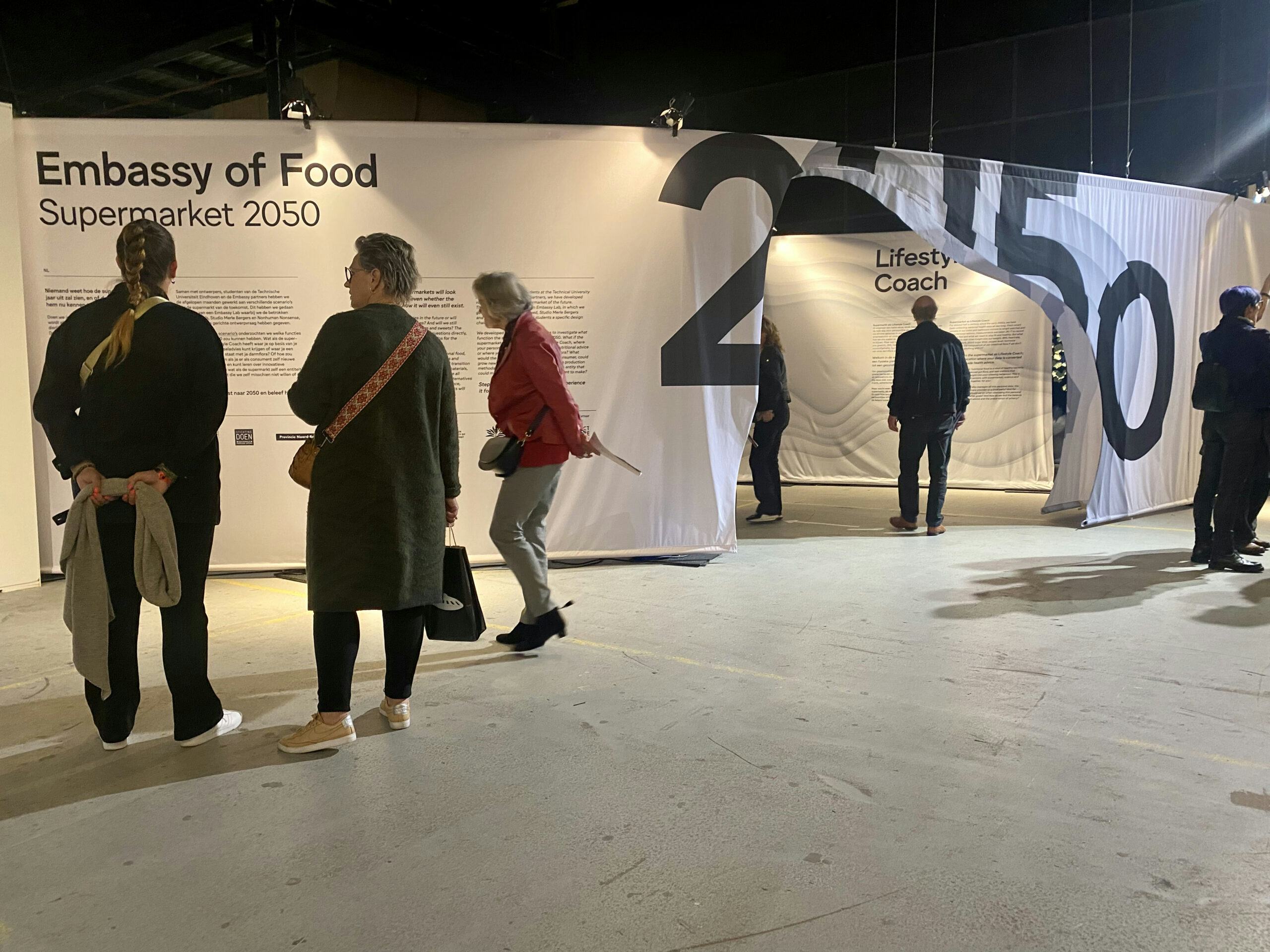 Embassy of Food: Supermarket 2050 tijdens de Dutch Design Week. Foto: Distrifood