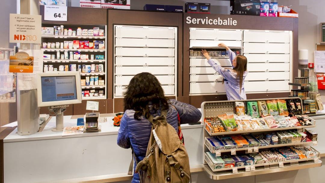 In België moeten sigaretten volgend jaar, net als in Nederland, uit het zicht liggen. Foto: ANP/Marco de Swart