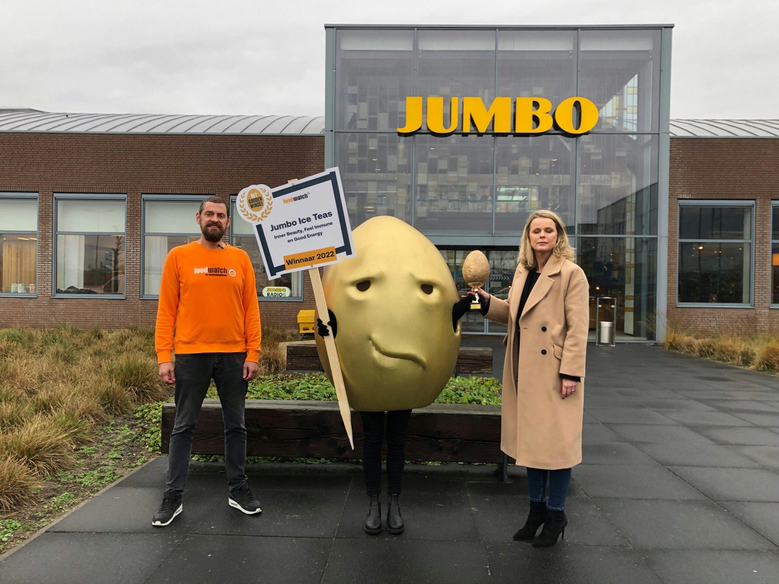 Jumbo wint Gouden Windei Foodwatch, Deka en Dirk derde