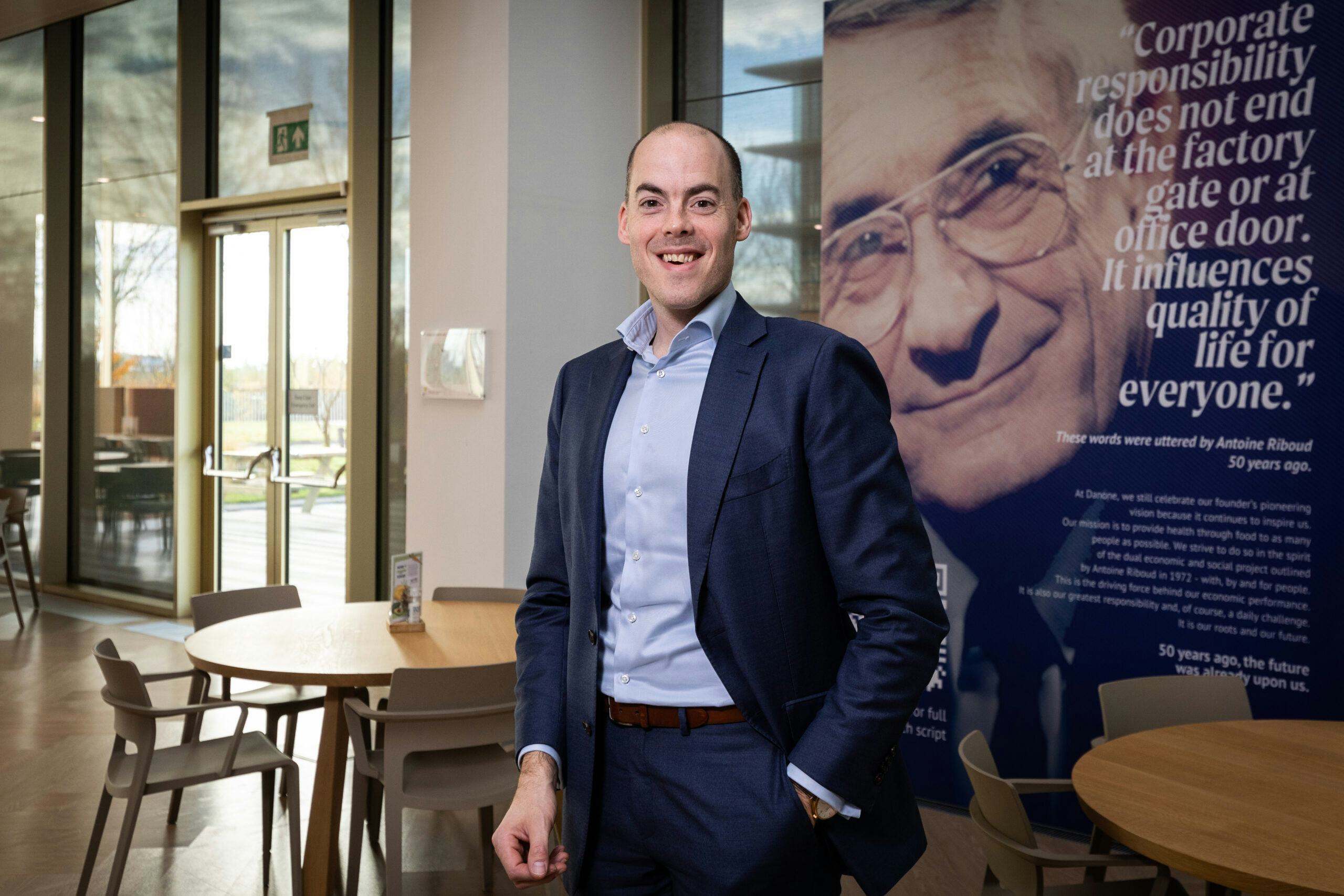 Frank den Haan, Directeur Retail Nederland van Danone.