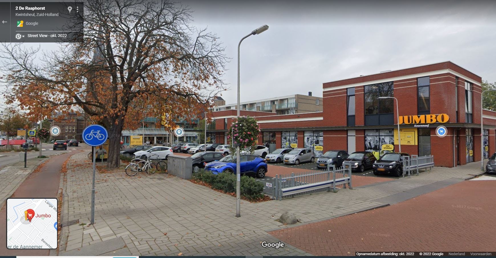 de Jumbo van Koornneef in Kwintsheul. Foto: Google Streetview