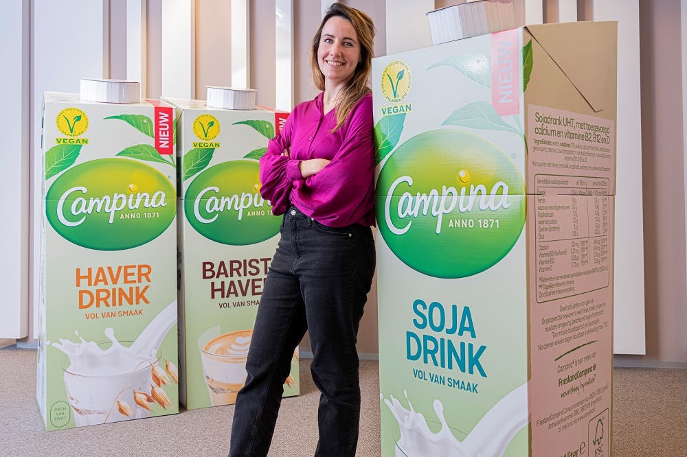 Campina introduceert Campina Plantaardig