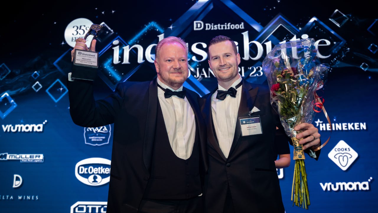 Merijn Brouwer en Jeffrey Craane van Mascotte/Mignot & de Block. Foto: Distrifood