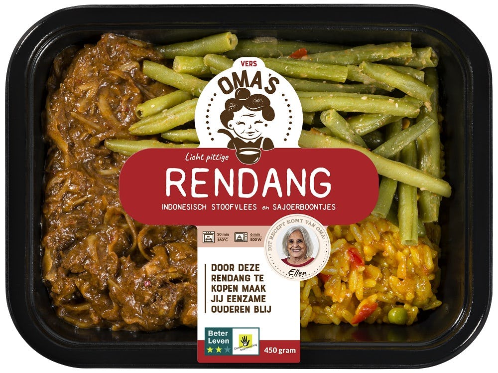 Oma’s Rendang is één van de maaltijden die voor het succes van Oma's Soep hebben gezorgd.