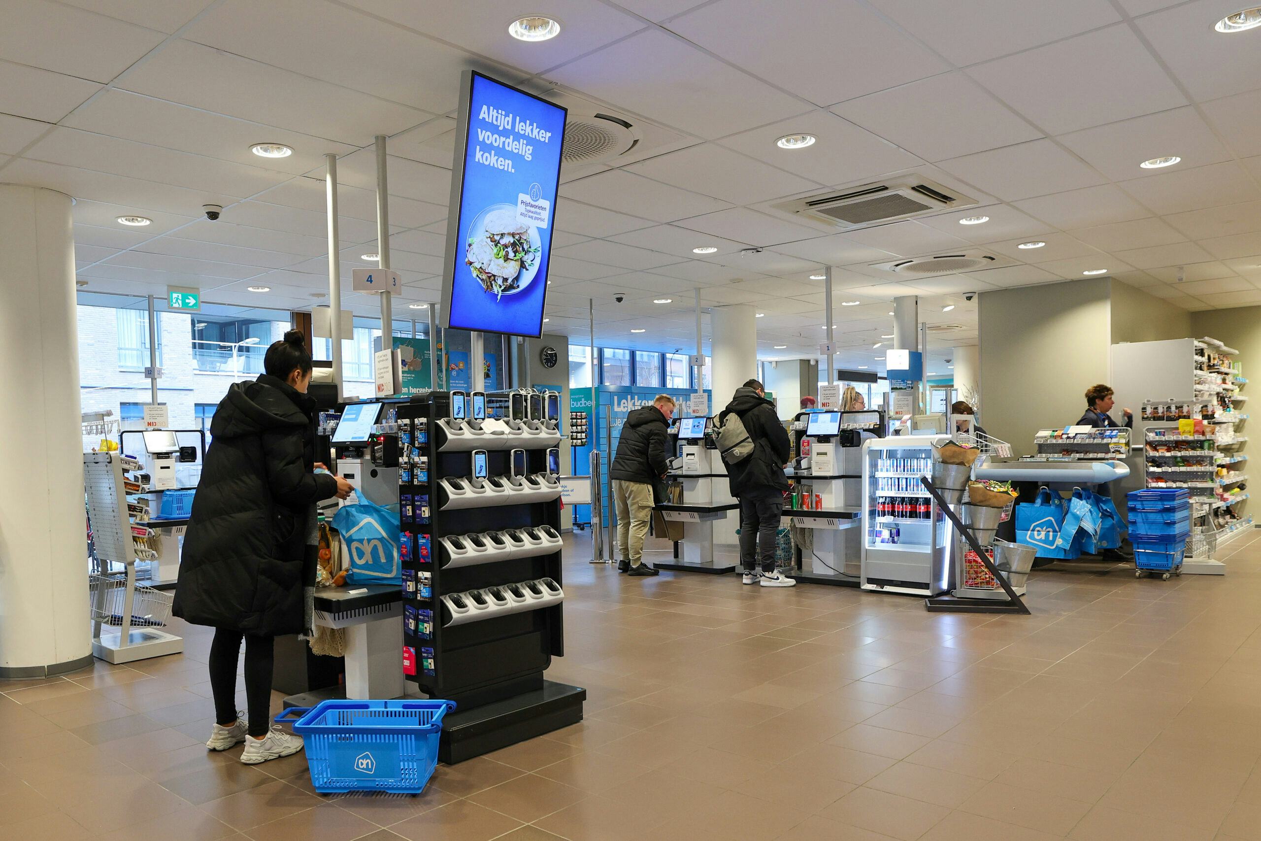 AH blijft inzetten op zelfscan. Foto: Bert Jansen