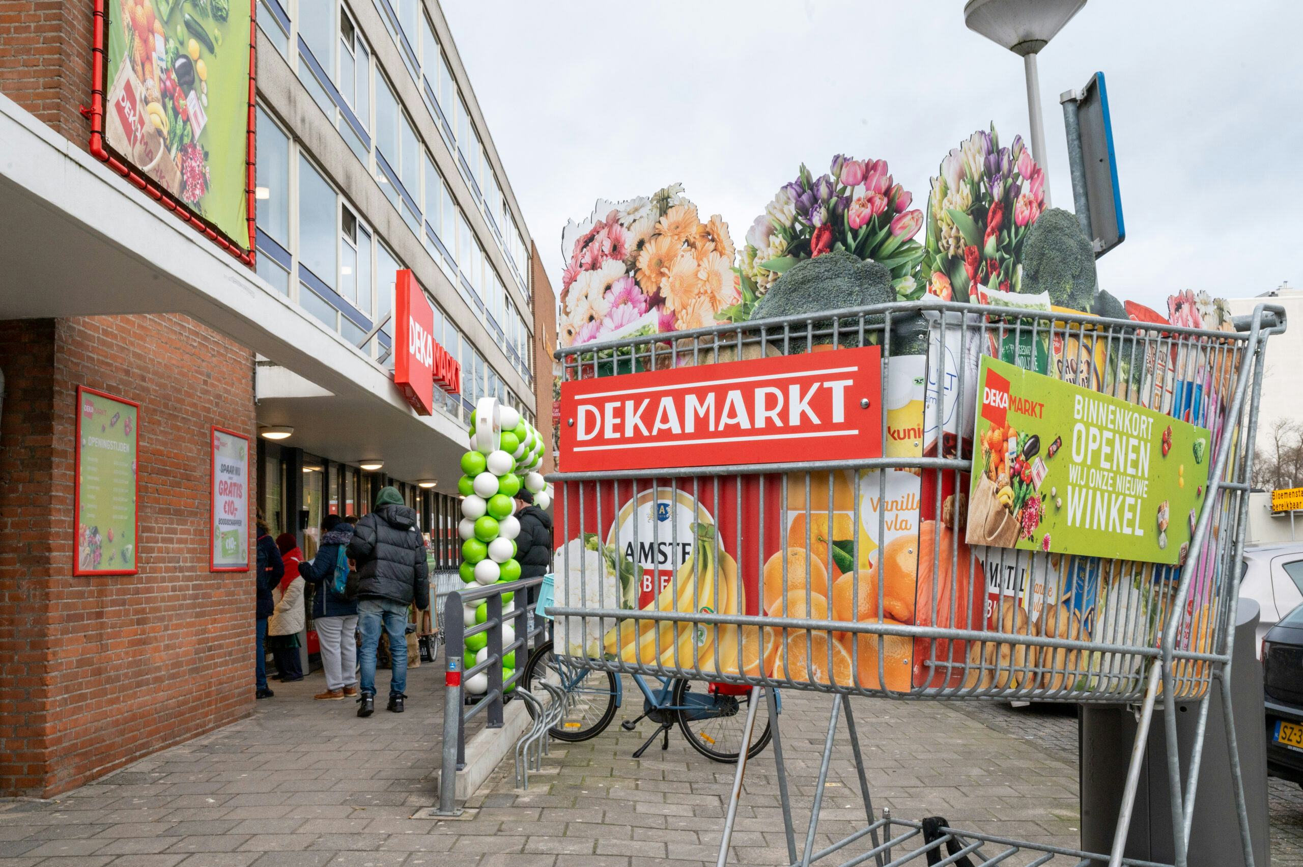 Archieffoto van een Dekamarkt-supermarkt. Foto: Cor Salverius