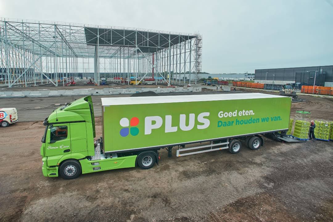 Plus-Coop werkt aan een nieuwe en geïntegreerde logistieke structuur, daarvoor worden ook kosten genomen die de winst drukken. Foto: Plus