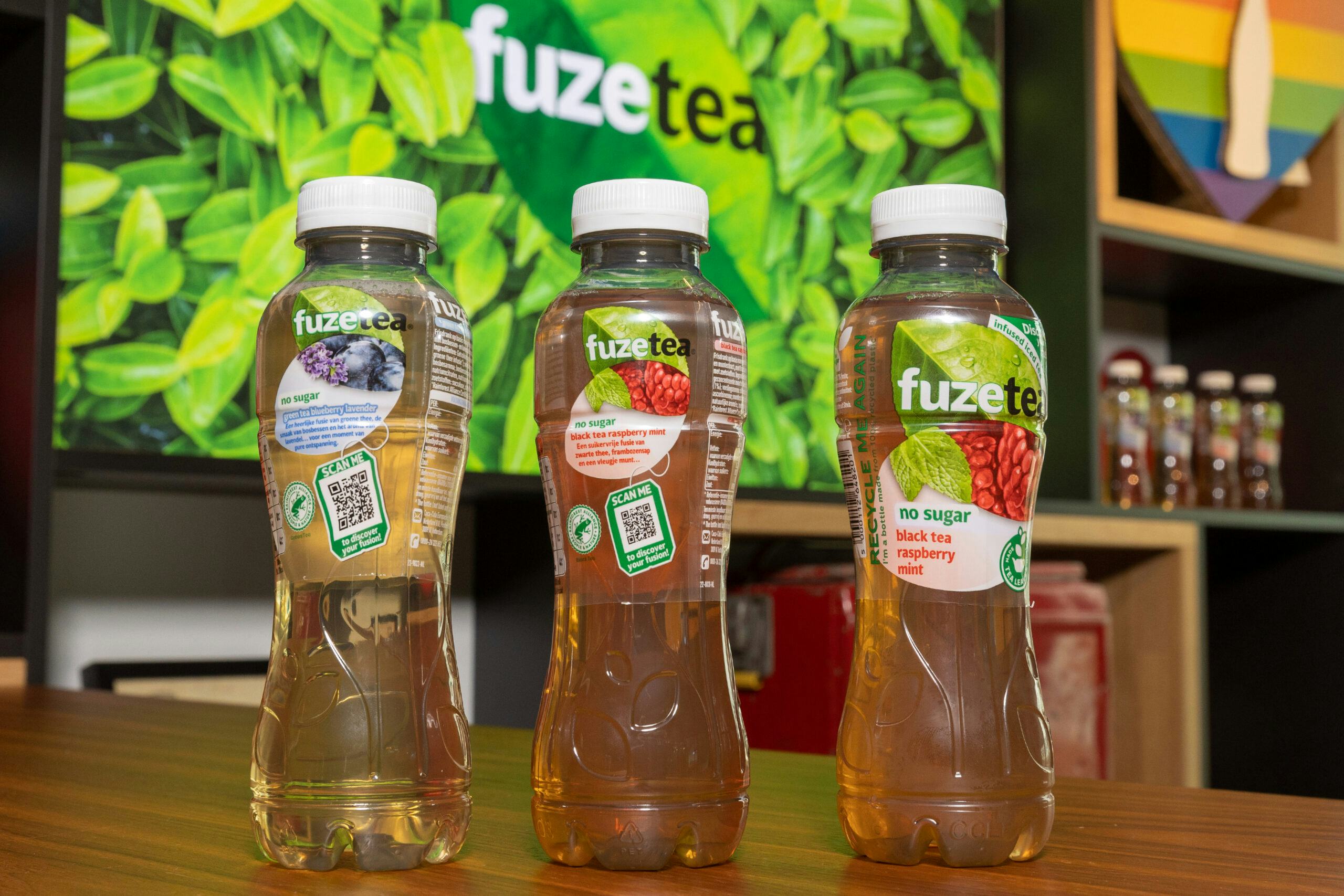 De campagne Made of Fusion focust op dat wat Fuze Tea uniek maakt. 
