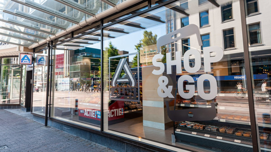 Kassaloze Aldi in Utrecht. Foto: Aldi Nord