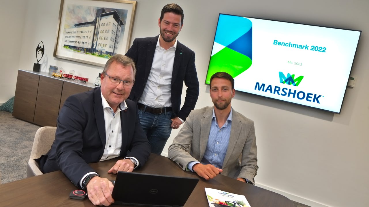 Ton van Loon, Richard Kievit en Joeri van Rens van Marshoek. Foto: Distrifood