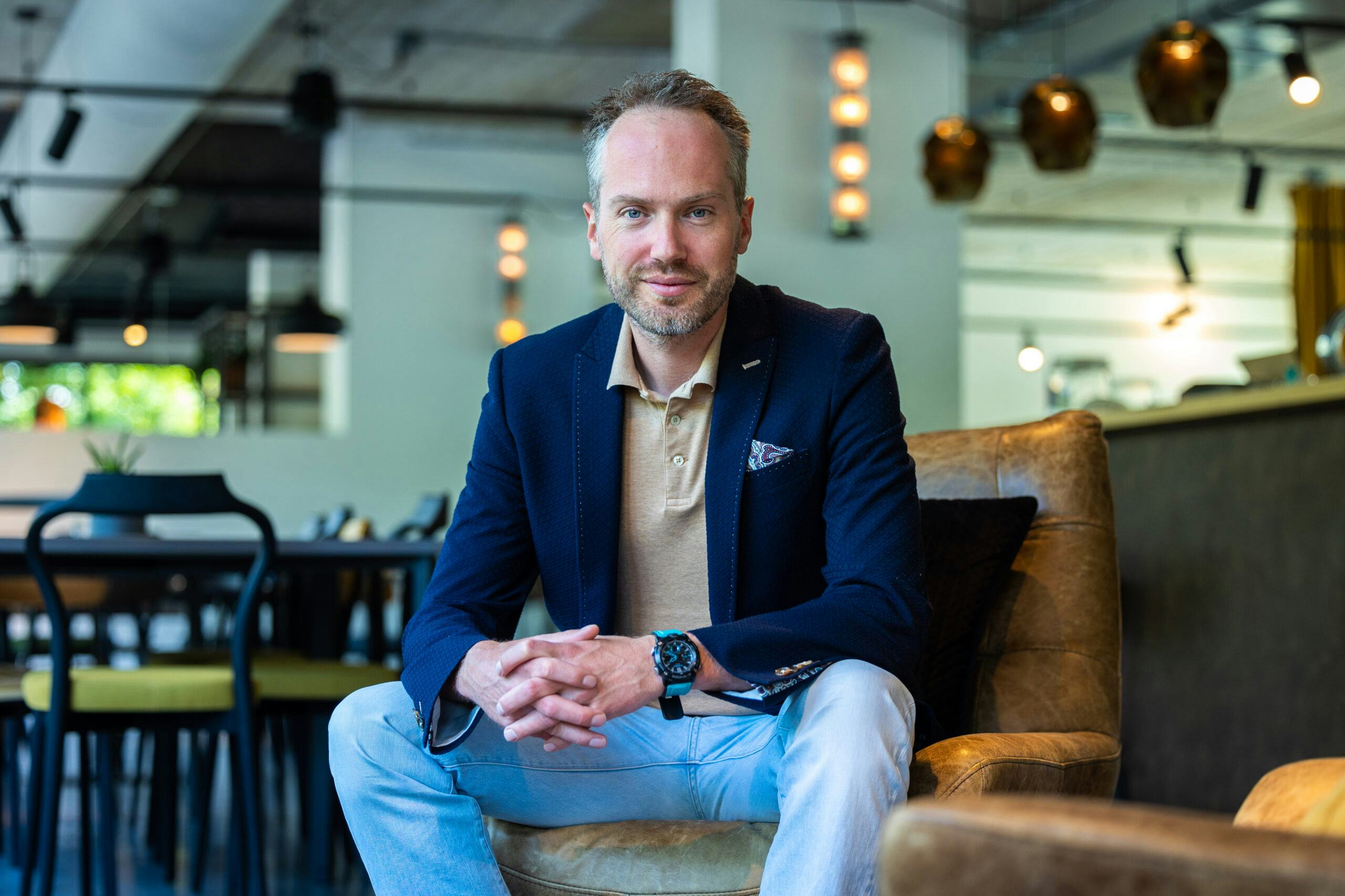 Jelmer Helderman van IPG Mediabrands Nederland. Foto: Diederik van der Laan / Dutch Photo Agency