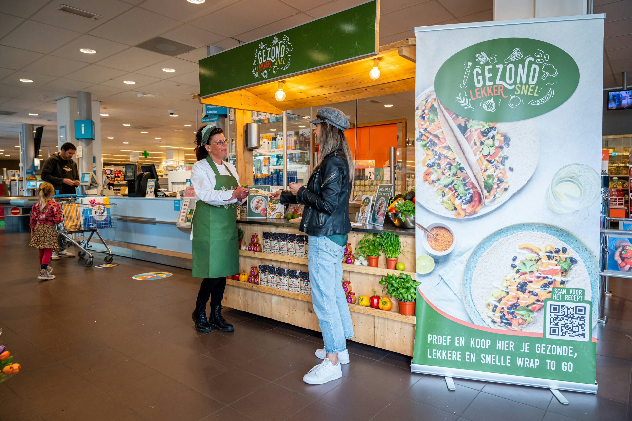 Het promoten van producten op de winkelvloer als maaltijdbundels. Foto: Young Perfect